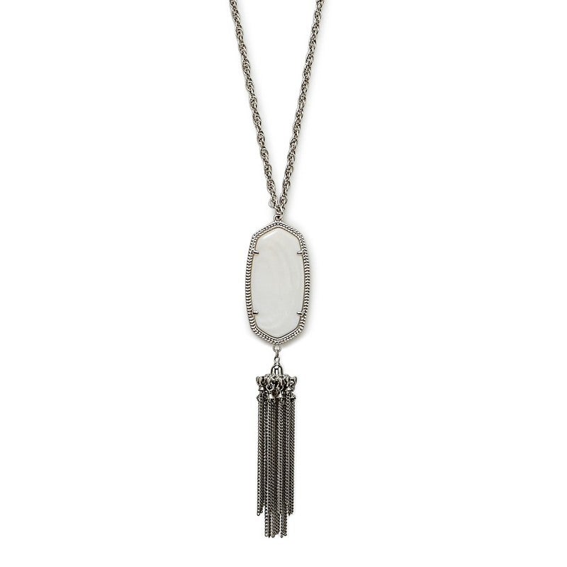 kendra scott rayne necklace silver